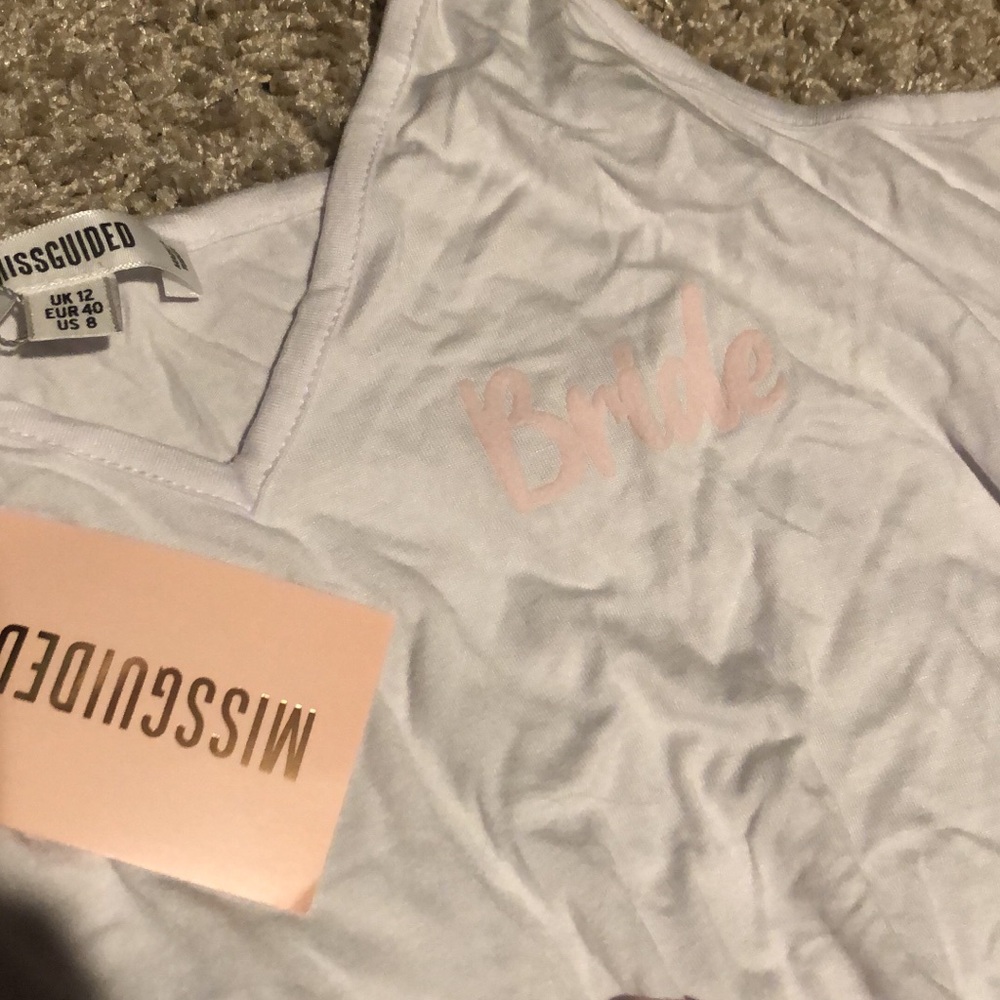 Misguided Bride Romper Lounge Set - image 2